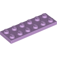 Lego destička 2x6, levandulová (6037649, 6173599)